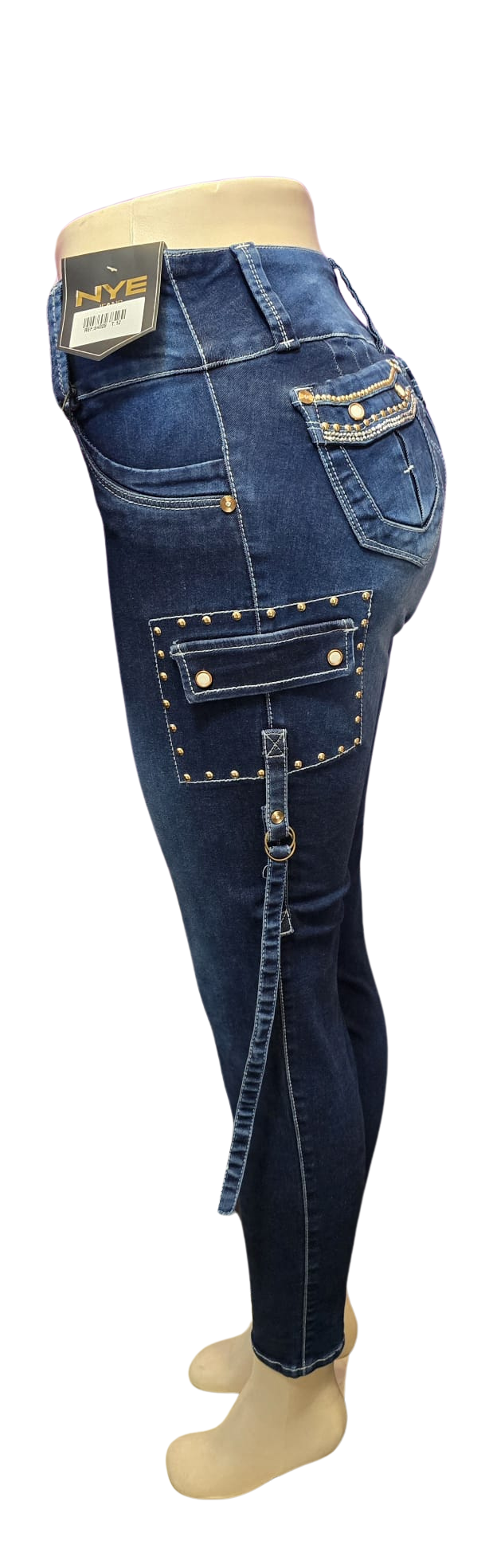 Women's Jeans Pantalones Levanta Cola Colombianos Jean