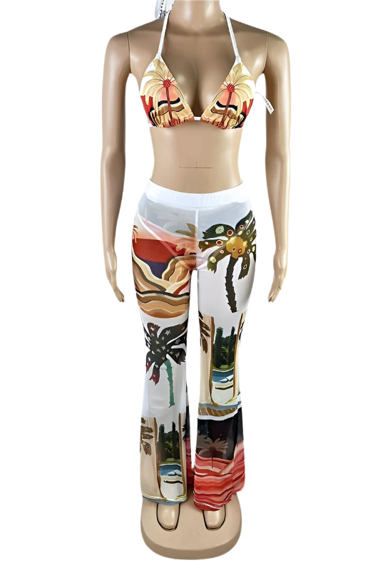 4 piece bikini set