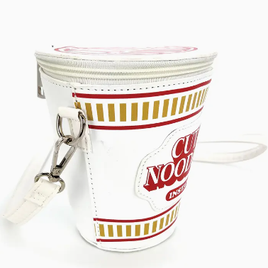 Cute Noodles Cup Crossbody Bag