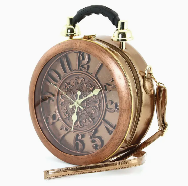 Antique Clock Purse