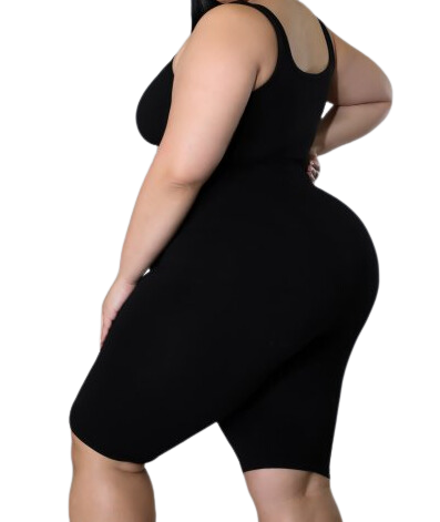 Black Stretch Romper