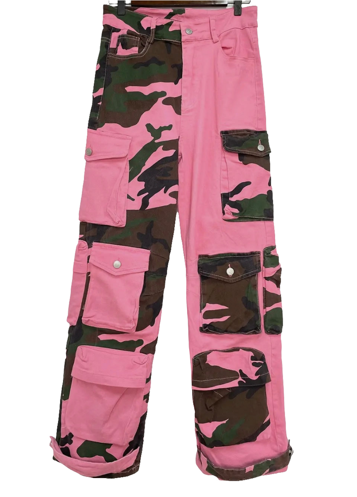 
                  
                    pink camo cargo pants


                  
                