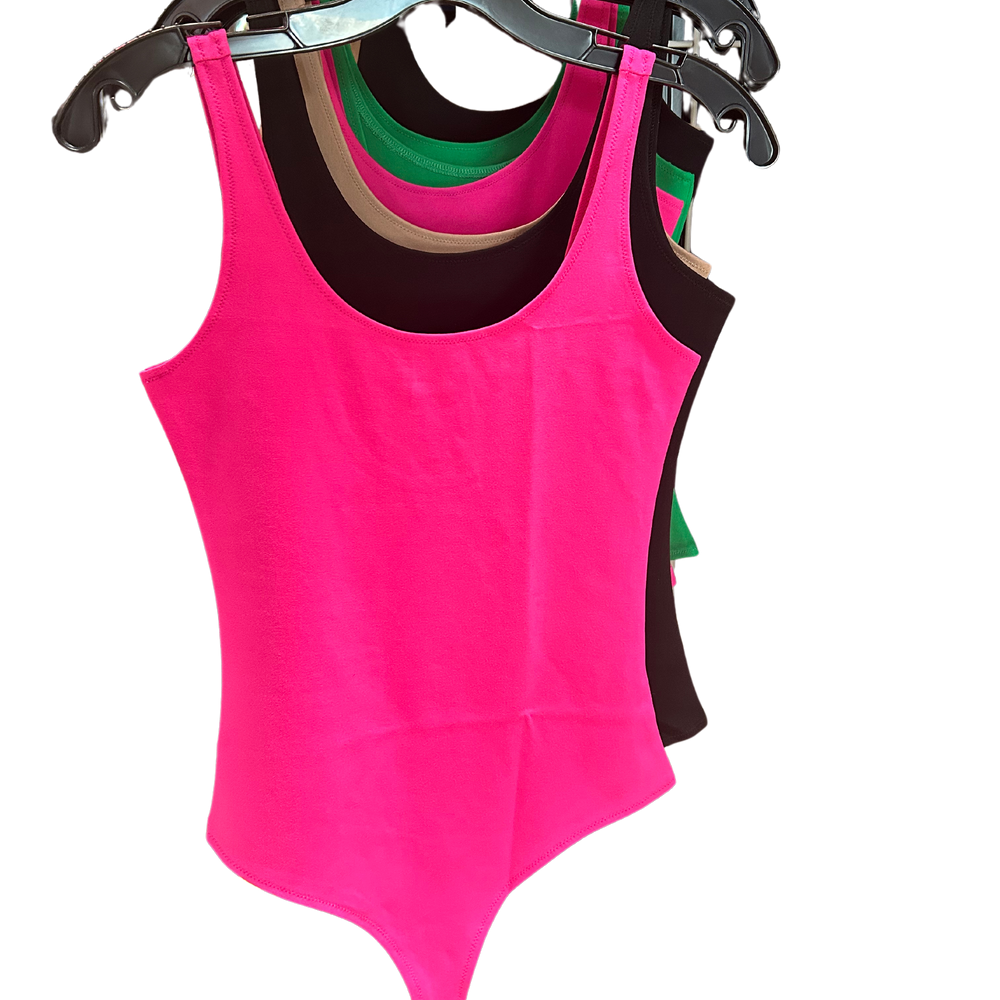 fuchsia bodysuit