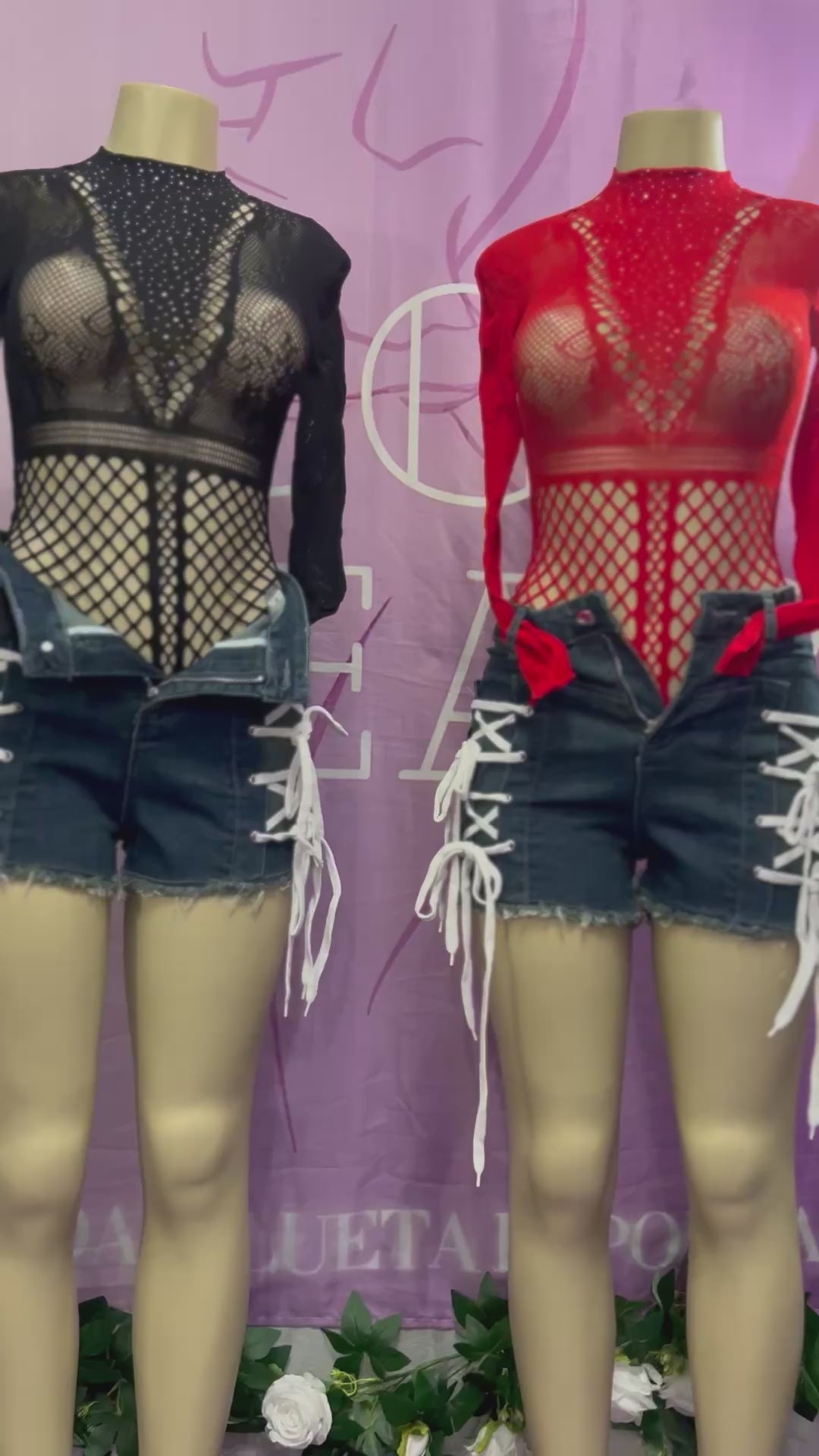 bodysuits layers very nice with denim shorts