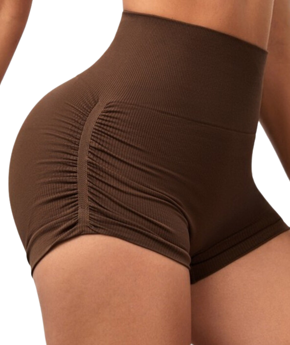 brown gym shorts,  For  Running, Yoga, workout, Gym, daily fashion wear. 