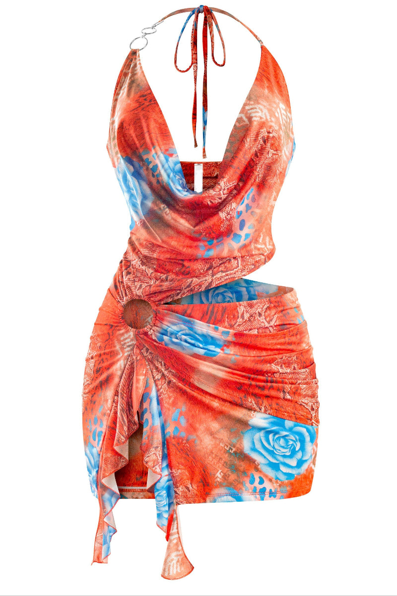 Mini Floral dress that is perfect for the summer